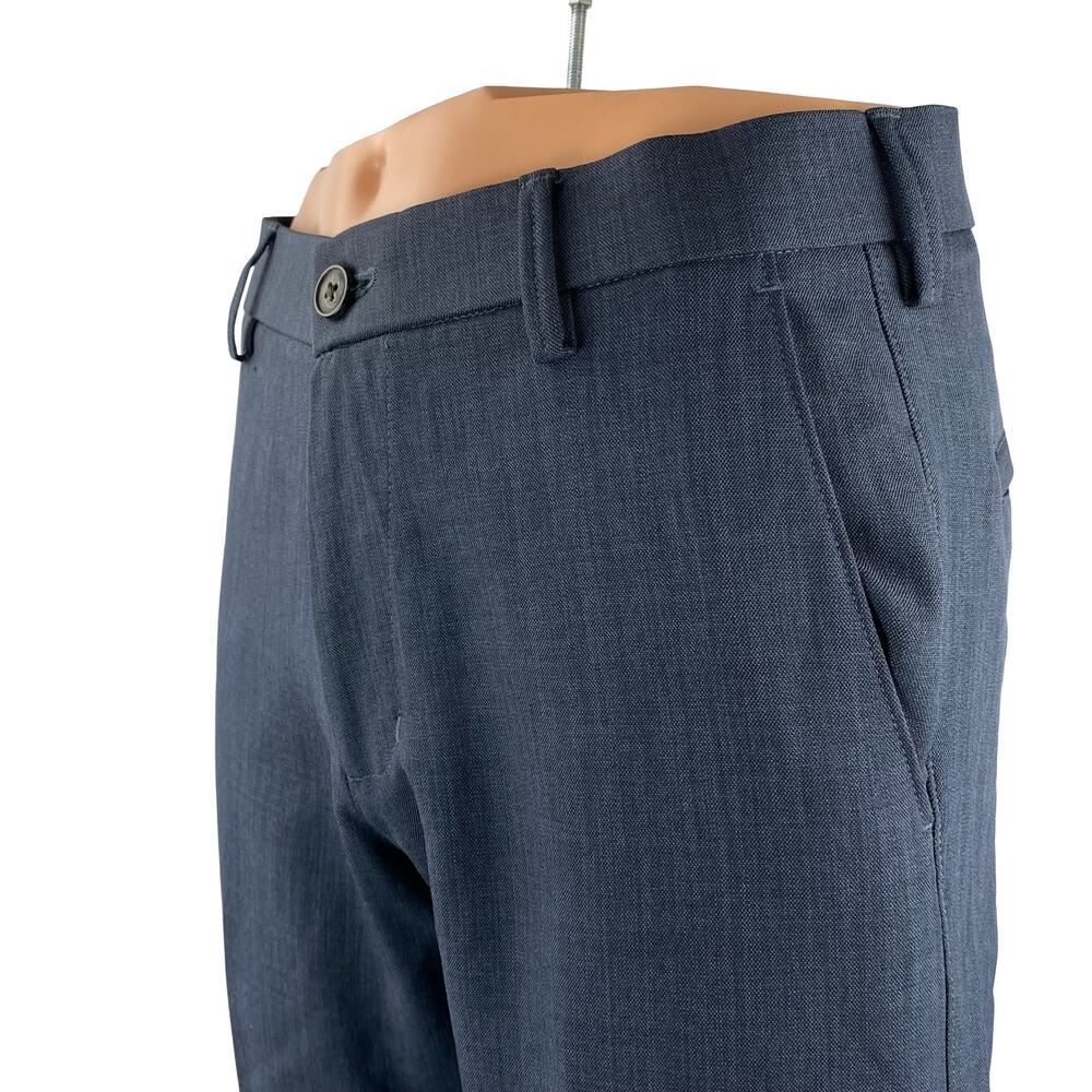 Men's Navy Dress Pants - Classic Tailored Fit